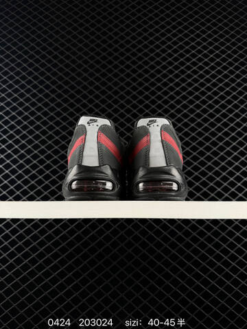 Nike Air Max 95 Black Team Red EU 40-45 Lifestyle - Men's (BS-71892)