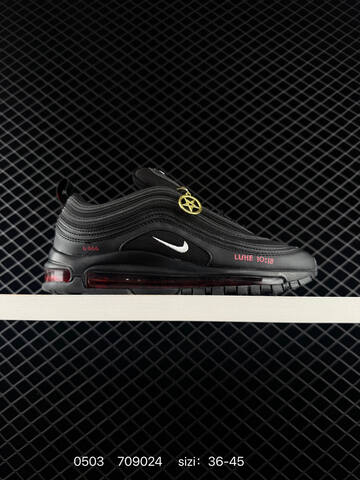 Nike Air Max 97 Black Red 36-45 Running - Unisex (BS-71718)