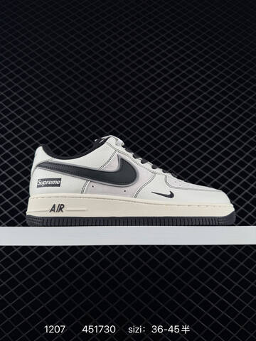 Nike Air Force 1 07 LV8 White Grey Black EU 36-45 5 Lifestyle - Unisex (BS-73814)