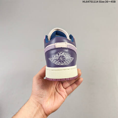 Jordan Air Jordan 1 Low DZ2768-651 Pink Lavender Purple EU 36-45 Basketball - Unisex (BS-63761)