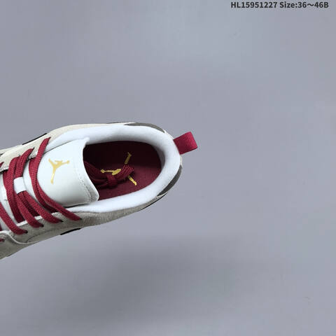 Nike Air Jordan CMFT Era Cream Beige White Burgundy 36 46 Casual - Unisex BS-67230