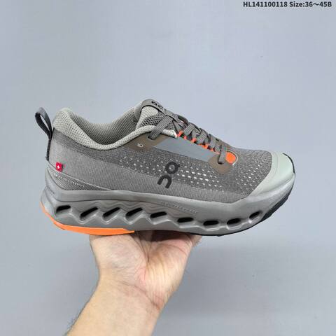 On Cloudsurfer Trail 2 Pearl Fog EU 36-45 Trail Shoe Trail Running Sneakers - Unisex (BS-69707)