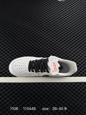 Nike Air Force 1 Low White Black EU 36-45 Lifestyle - Unisex BS-74344