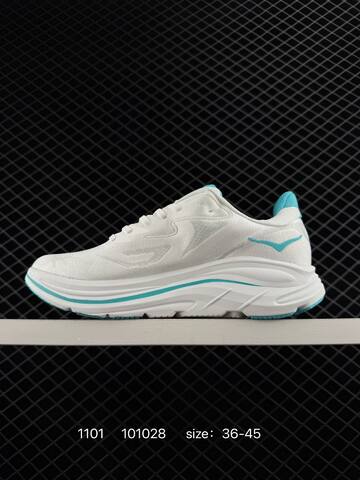 HOKA ONE ONE Clifton 10 Light Pink Black White Yellow EU 36-45 Running Shoe Running Sneakers - Unisex (BS-86399)