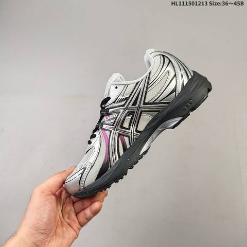 ASICS GEL SEKIRAN Silver Black Pink White EU 36 45 Running Shoe EU 36-45 Running Sneakers - Unisex (BS-69157)