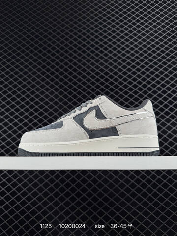 Nike Air Force 1 Low Light Grey Dark Grey Sail EU 36-45 Casual - Unisex (BS-74012)