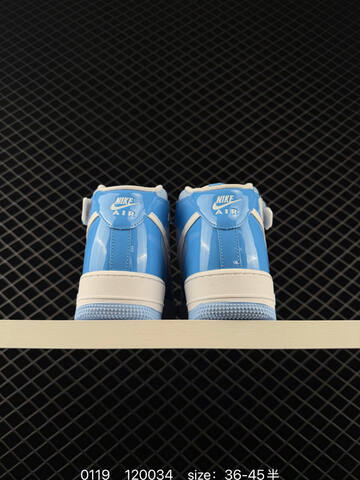 Nike Air Force 1 07 Light Blue White 36-45 Casual - Unisex (BS-73074)