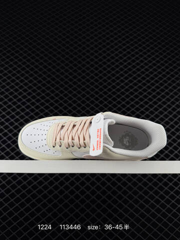Nike Air Force 1 07 White Cream Pink EU 36-45 5 Lifestyle - Unisex (BS-73521)