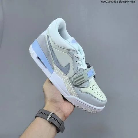 Jordan Legacy 312 Low Glacier Blue White Grey EU 36-46 Basketball - Unisex BS-65841