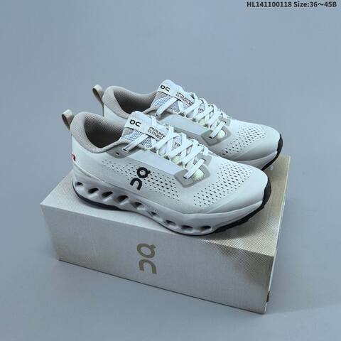 On Cloudsurfer Trail 2 Pearl Fog EU 36-45 Trail Shoe Trail Running Sneakers - Unisex BS-69707