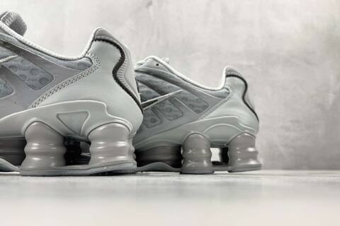 Nike Shox TL Light Gray White Black Running (BS-86963)