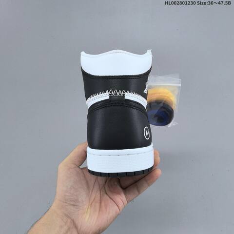 Jordan Union LA x Fragment Design x Air Jordan 1 Retro High OG White Black EU 36-47 5 Basketball - Unisex (BS-67184)