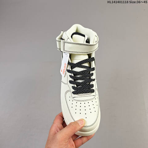 Nike Air Force 1 07 High Off White Black EU 36-45 Sneaker - Unisex (BS-63734)