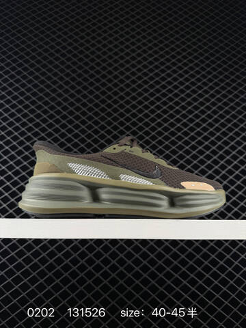 Nike Comfort Ride EasyOn Brown Olive Black 40-45 Casual - Men's (BS-72849)