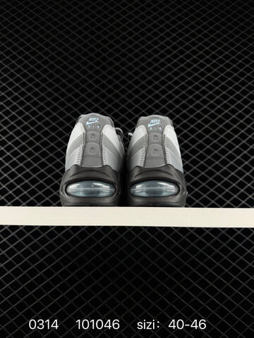 Nike Air Max 95 Grey White Black 40-46 Running - Men's (BS-72644)