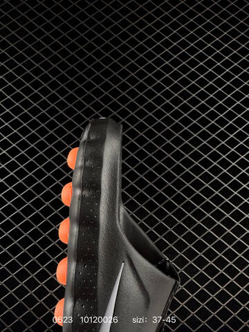 Nike Mind 001 Black Orange 37-45 Slides - Unisex (BS-70633)