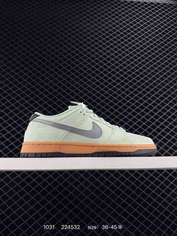 Nike SB Dunk Low HQ1626-300 Light Green Grey Gum Black EU 36-45 5 Skate - Unisex (BS-74444)