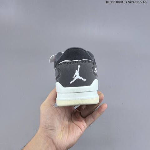 Jordan Flight Court HF3255-002 Black Grey White EU 36-46 Casual - Unisex (BS-67066)