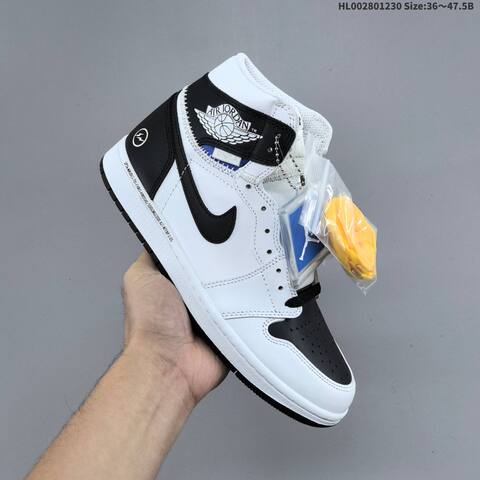 Jordan Union LA x Fragment Design x Air Jordan 1 Retro High OG White Black EU 36-47 5 Basketball - Unisex (BS-67184)