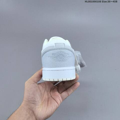 Jordan Air Jordan 1 Low Paris White Light Grey EU 36-45 Lifestyle - Unisex (BS-67055)