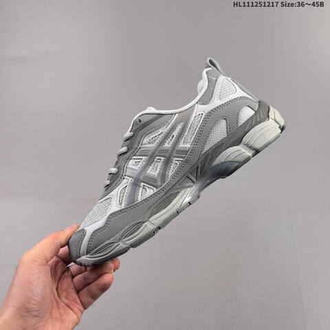 ASICS GEL-NYC RGD Grey Silver EU 36-45 Running Shoe Running Sneakers - Unisex (BS-69144)