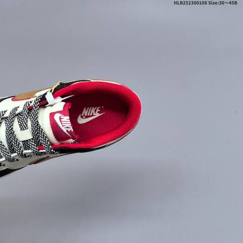 Nike Dunk SB Low White Black Red Gold EU 36-45 Skate Shoe - Unisex BS-62129