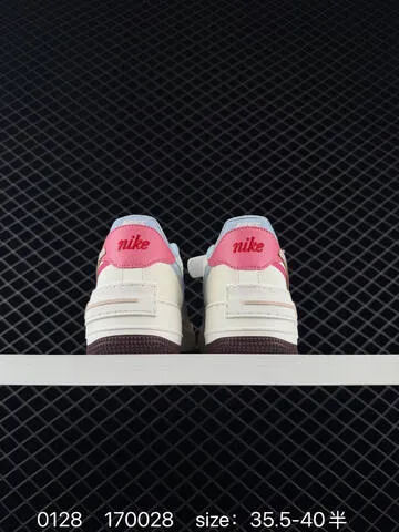 Nike Air Force 1 07 Sail Light Blue Pink Burgundy EU 35 5-40 5 Lifestyle - Unisex BS-72920