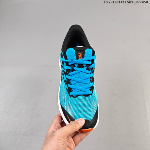 HOKA ONE ONE Challenger 8 Blue Black White Orange EU 36-45 Trail Shoe Trail Running Sneakers Unisex BS-69457