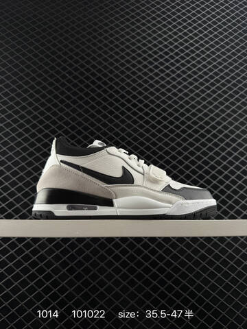 Jordan Air Jordan Legacy 312 White Black Light Gray EU 35 5-47 Basketball Shoe - Unisex (BS-80518)