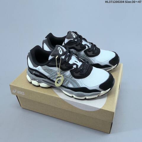 ASICS GEL-NYC White Pink Silver Cream EU 36-47 Running Shoe Running Sneakers - Unisex (BS-69021)