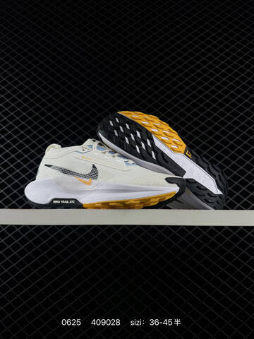 Nike REACTX PEGASUS TRAIL 5 GTX Off White Light Blue Black White EU 36-45 Trail Shoe - Unisex (BS-70601)