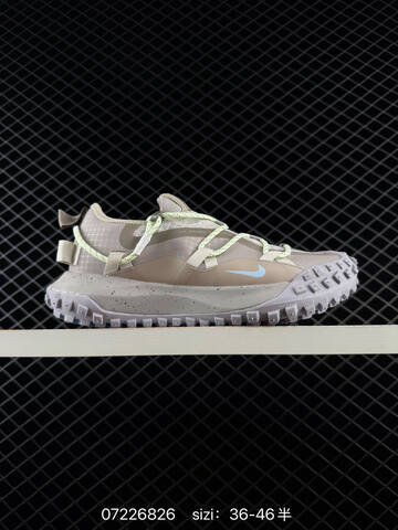 Nike ACG Mountain Fly Low GTX SE Brown Khaki White Blue EU 36-46 Trail - Unisex (BS-70123)