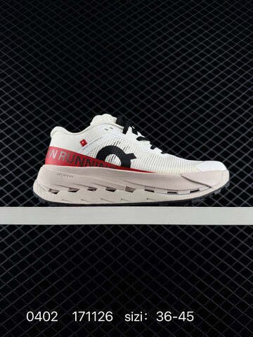 On Running Cloudrunner 2 Dark Gray Or White Red Black EU 36-45 Trail Shoe Trail Running Sneakers - Unisex (BS-85376)