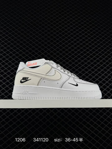 Nike Air Force 1 07 Sail White Black Gum EU 36-45 5 Lifestyle - Unisex (BS-73825)