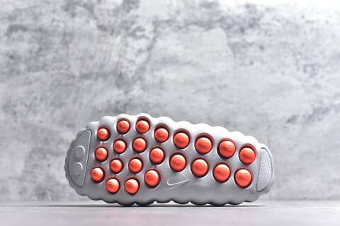 Nike Mind 001 Grey Bright Orange Slides (BS-59835)