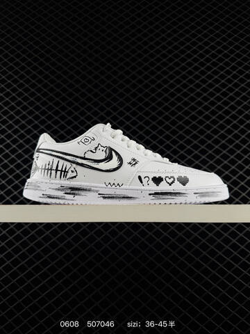 Other Nike Court Vision 1 Low Swoosh Logo Lifestyle (BS-70886)