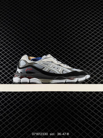 ASICS GEL-NYC White Grey Silver Navy EU 36-47 Running Shoe Running Sneakers - Unisex (BS-81732)