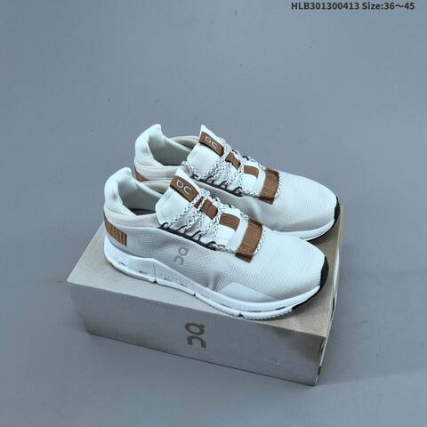 On Running Cloudnova Form 2 TT Black Navy White Brown Black EU 36-45 Running Shoe Running Sneakers - Unisex (BS-69611)
