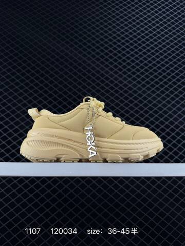 HOKA ONE ONE BONDI B3 LS Beige EU 36-45 Running Shoe Running Sneakers - Unisex (BS-86394)