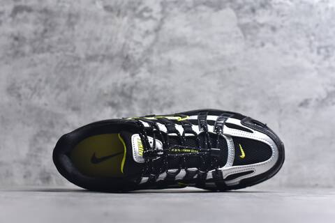 Nike P-6000 Black Silver Neon Yellow Running Shoe (BS-59663)
