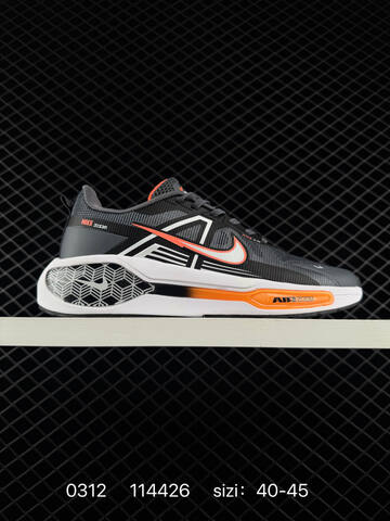 Nike Air Winflo 12 Black White 40-45 Running - Men's (BS-72676)