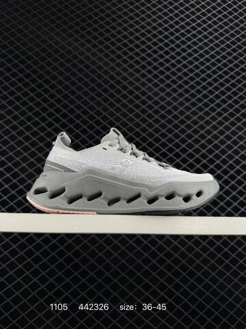 On Cloudsurfer Cloudtec Phase Taupe Ivory Yellow And Blue Ivory EU 36-45 Running Shoe Running Sneakers - Unisex (BS-85472)