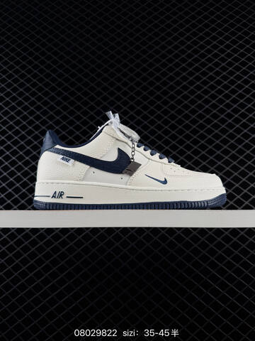 Nike Air Force 1 07 Low Off White Navy Black EU 35-45 Skate Unisex BS-69992