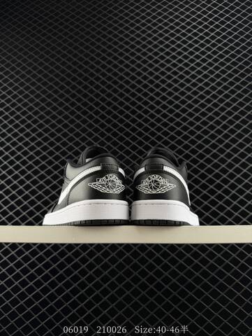 Jordan Air Jordan 1 Low Black White EU 40-46 Sneaker - Men s BS-81176