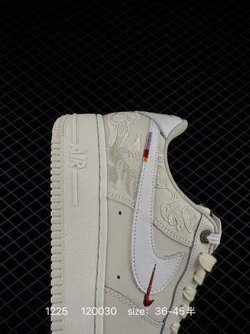 Nike Air Force 1 07 LV8 Sail White With Red Accents EU 36-45 5 Lifestyle - Unisex (BS-73508)