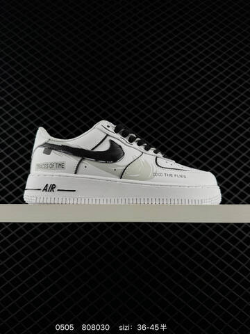 Nike Air Force 1 07 Low White Black EU 36-45 Lifestyle - Unisex (BS-71694)