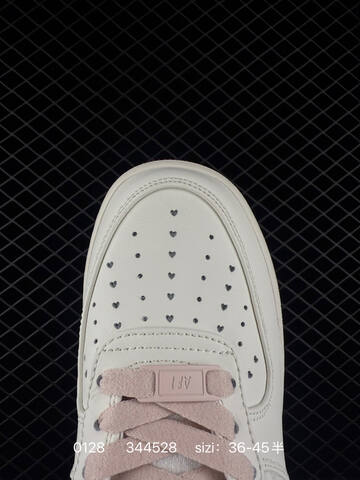 Nike Air Force 1 Low Off-white Pink Light Blue Metallic Silver With Burgundy Outsole 36-45 Half Lifestyle - Unisex (BS-72894)
