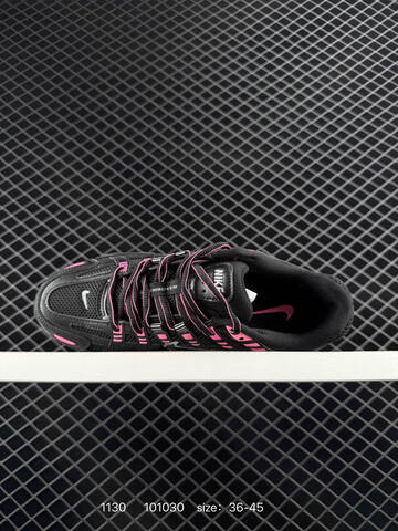 Nike P-6000 Premium Black Pink Silver EU 36-45 Running - Unisex (BS-73915)