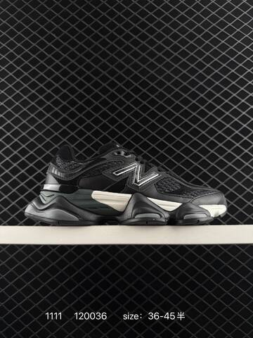 New Balance 9060 Black White Grey EU 36-45 Sneaker - Unisex (BS-82599)