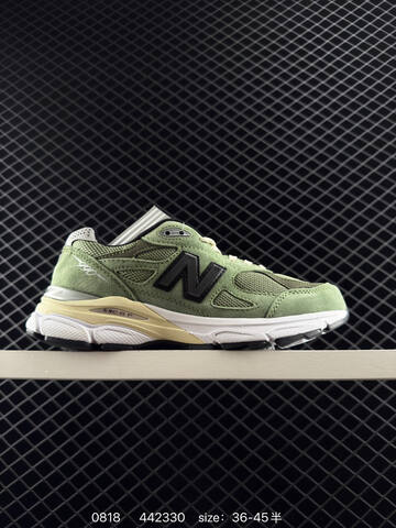 New Balance 990 V6 Olive Green Cream White Black EU 36-45 Sneaker - Unisex (BS-82946)